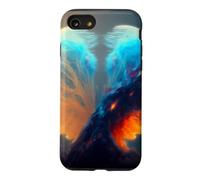Boule à Neige de l'espace Extra-atmosphérique Le Symbole de Coque pour iPhone SE (2020) / 7/8