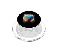 Boule à Neige de l'espace Extra-atmosphérique Le Symbole de PopSockets PopGrip pour MagSafe