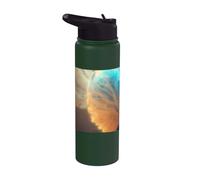 Boule à neige de l'espace extra-atmosphérique le symbole de Stainless Steel Insulated Water Bottle