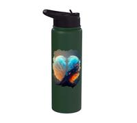 Boule à neige de l'espace extra-atmosphérique le symbole de Stainless Steel Insulated Water Bottle