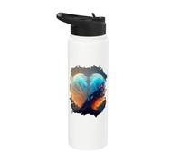 Boule à neige de l'espace extra-atmosphérique le symbole de Stainless Steel Insulated Water Bottle