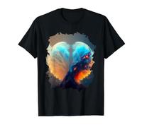 Boule à Neige de l'espace Extra-atmosphérique Le Symbole de T-Shirt Graphique avec Valeur, Homme, Noir, L