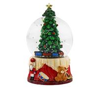 Boule à Neige de Noël - Boule à Eau tourbillonnante à Paillettes avec Motif d'arbre de Noël | d'eau de Neige pour la décoration de Festival, Affichage de Maison de Vacances, pièce maîtres