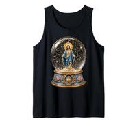 Boule à Neige en Forme de cœur de Jésus sacré Débardeur
