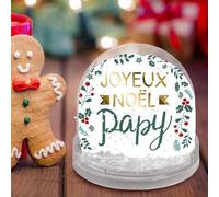 Boule A Neige ""Joyeux Noel Papy""