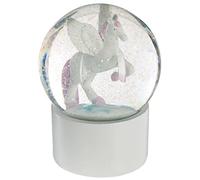 Paris Prix Boule à neige en verre Licorne 13 cm Blanc