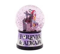 Boule à neige lumineuse Disney L'Étrange Noël de monsieur Jack « Forever & Always »