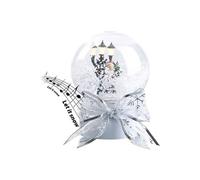 Boule à neige lumineuse tactile avec Père Noël chantant [Infactory]