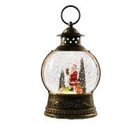 Boule à Neige Musicale De Noël -1220g Décoration De Bureau USB Ou à Piles | Lampe Festive avec Huit Mélodies Intégrées, Ambiance Lumineuse Et Décor ÉLégant pour Maison, Salon Et Bureau