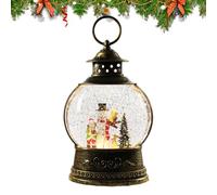 Boule à Neige Musicale de Noël - Décoration De Fêtes avec USB Et Batterie,Boule à Eau Musicale Transparente | pour Fête Chambre Salon Famille Intérieur Extérieur Vacances Lieu de