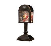 Boule à neige pour Noël, lanterne 3D comme décoration, avec 8 chansons, boîtes à musique rotatives pour femmes, tables de chambre d'enfant, étagères de chambre à coucher, cadeaux de Noël