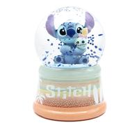 Boule à neige Stitch | Ornement de décoration de Noël Boule en verre | Produit officiel