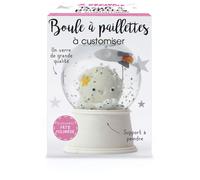 Boule à neige à paillettes à personnalis