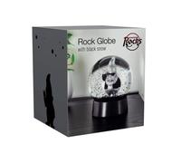 Boule à neige - WINKEE - Nain rock argent - Verre - Noir - Décoratif
