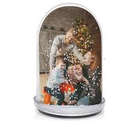 Boule à Neige XXL Personnalisée - Ornement de Noël Original - Décoration et Cadeau pour Les Grands-Parents - Fête des Pères
