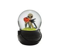 Enesco Boule à paillettes lumineuse L'Étrange Noël de Monsieur Jack - Diamètre 10 cm x Hauteur 14 cm