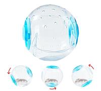 Boule à paillettes pour hamsters | Pièces de balles de course pour hamsters | Balles d'exercices pour petits animaux | Boules de hamster transparentes | Boule de hamster | Roue pour hamsters en course