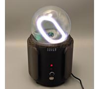 Boule à plasma, excitateurs d'anneau plasma, dispositif lumineux en verre, pour décoration de fête, activités de plein air, signal d'avertissement et cadeau scientifique