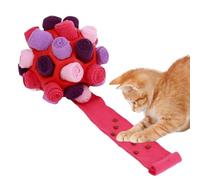 Boule à priser pour chiens - jouet pour chiots, enrichissement pour animaux domestiques, boule de puzzle à alimentation lente alimentation interactive pour friandises à mâcher, activités de