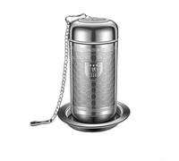 Boule à Thé Acier 316 Maille Extra Fine S | Capacité moyenne 170ml, extraction optimale, pour zéro , pour idéal thé pour en vrac, pour herbes et épices(M)