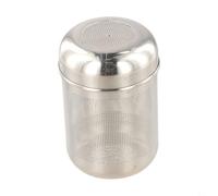 Boule à thé en acier inoxydable avec maille fine et chaîne étendue, conçue pour infuser du thé en vrac, des épices, des herbes et des bases de soupe (A1-L)