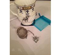 Boule à thé en acier inoxydable avec tête de renard 5,1 cm A72