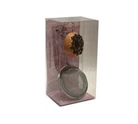 Boule à thé en inox avec une breloque en forme de Donut