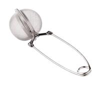 Boule à Thé en - Passoire en Acier Inoxydable Portable, Fermeture Sécurisée, Fermeture Facile, Durable | Thé en Vrac à Mailles Fines, Café à Infuser, Compact, Léger