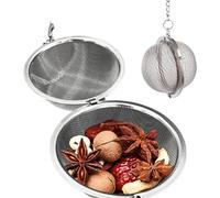 Boule À Thé,Passoire Culinaire En Acier Inoxydable | Filtre à Thé à Mailles Fines pour Café Matcha Cuisine Pâtisserie Voyage Camping Cocktails