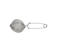 Fackelmann Pince à thé 49162 – Pince/infuseur en acier inoxydable, argenté, 18,5 cm