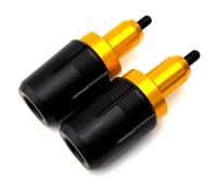 Boule Anti-Chute Cadre Protection contre les chutes d'échappement moto Compatible avec CB500F 2013-2022 curseurs Protection contre les chutes du moteur pièces rechange(Yellow,1 set)