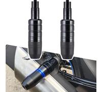 Boule Anti-Chute Moto pour Benelli ZenZero 350 2012-2016, Protèges-Cadre Garde Chute Protection Cadre Curseur Protection Contre Les Chutes Crash Pad, Accessoires A Black
