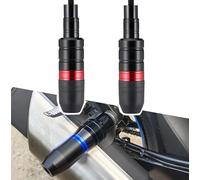 Boule Anti-Chute Moto pour Yamaha FZ1 FZ 1 2006-2015 FZ6 FZ6R FZ6 S2, Protèges-Cadre Garde Chute Protection Cadre Curseur Protection Contre Les Chutes Crash Pad, Accessoires B Red