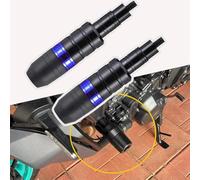 Boule Anti-Chute Moto pour Yamaha MT 125 YZF R125, Protèges-Cadre Garde Chute Protection Cadre Curseur Protection Contre Les Chutes Crash Pad,Blue