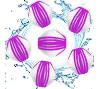 Boule Anti Poils Machine a Laver, Attrape Poils Device a Laver, Réutilisable Boule Machine à Basin Anti Fourrure, Balle de Lavage pour Chien Chats fur D'animaux Vêtements (Violet)