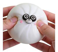 Boule Anti-Stress Dumpling | Gadget Anti-Stress - Balle à malaxer Forme de brioche | pour Adultes étudiants Voyageurs Travail Bureau Maison méditation Salle d'attente Trajet