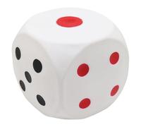 Boule Anti-Stress En Mousse En Forme De Dé,Jouet Anti-Stress À Presser - Dés De Divertissement Familial - pour Adolescents Adultes Joueurs Bureau Salle de Classe Maison Étude Voyage Anniversaire Pâque