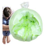 Boule Anti-Stress Sensorielle À Retour Lent, Jouet Anti-Stress Croustillant 6cm, Gadget Relaxation TPR pour Enfant Adultes Étudiants, Ballon Malaxage pour Bureau Maison Voyage, Rose