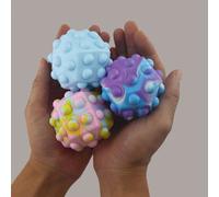 Boule Antistress Cube Arc-En-Ciel, Jouet Anti-Stress, Hexagone 3d, Décompression, Pression Des Doigts
