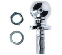 Boule Attelages pour Remorque, 50mm 3,5T Rotule Barre d'attelage, Boule Attelage pour Tracteurs, Ø22mm Vis, pour Barre d'attelage avec Une Charge Jusqu'à 3,5 Tonnes