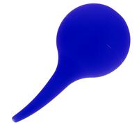 Boule Auriculaire en Caoutchouc Bleu 75ml pour Lavage des Oreilles | Embout Effilé Lisse, Corps Antidérapant, Prise Sûre et Maniement D’une Main, Soin Doux pour Garçon Fille