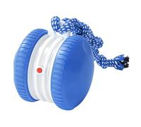 Boule Automatique Pour Chien,avec Corde Accessoire Interactif Automatique Roulant Activé par le Mouvement - Jouets Stimulants Canins | Pour Entraînement à La Maison Intérieur Extérieur Simulation Chas