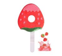 Boule Bain - 14.4cm Effervescent Sucette Bain | Jouet Eau Parfum Fruit - Mélange Huile Fruit, Accessoire Bains Coloré Doux Peau pour Filles Garçons Jardin Piscine Fête Cadeau