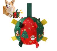 Boule Calme Pour Chiens - Balle De Noël Interactive, Jouets Dentaire Robuste | Emploi Pour Les Petites Races Grandes De Taille Moyenne, Le Ballon D'entraînement Pour L'enrichissement Intérieur, Les Jo