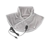 Boule Chauffante pour le Cou - Coussin Chauffant Électrique pour Épaules avec 3 Niveaux de Chauffage - Enveloppe Doudoune Molletonnée Relaxation - Utilisation Bureau Maison Voyage Conduite Étude