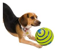 Boule Chien Chat Wobble Wag Giggle Jouet À Mâcher Jouet Pour Animal Domestique diamètre 155mm Vert