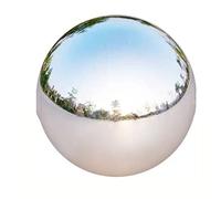 Boule Creuse en Acier Inoxydable 304, Demi-sphère en Acier Inoxydable for décoration de Jardin et de Maison(51mmx0.5mm)