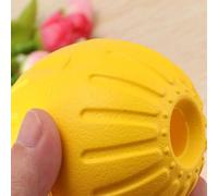 Boule Creuse Eva Portable De 7cm, Bboule Magique Pour Animaux De Compagnie, Résistante Aux Morsures, Jouets D'entraînement Pour Chiens, Avec Corde De Transport