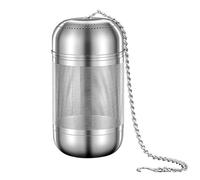 Boule d' à épices - En acier inoxydable - Séparateur à feuilles lâches - Filtre extra fin - Outil de brassage Rooibos Green Herbes noires - Extracteur de goût pour la cuisine - Boissons