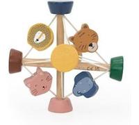 Boule d activites en bois Beige G